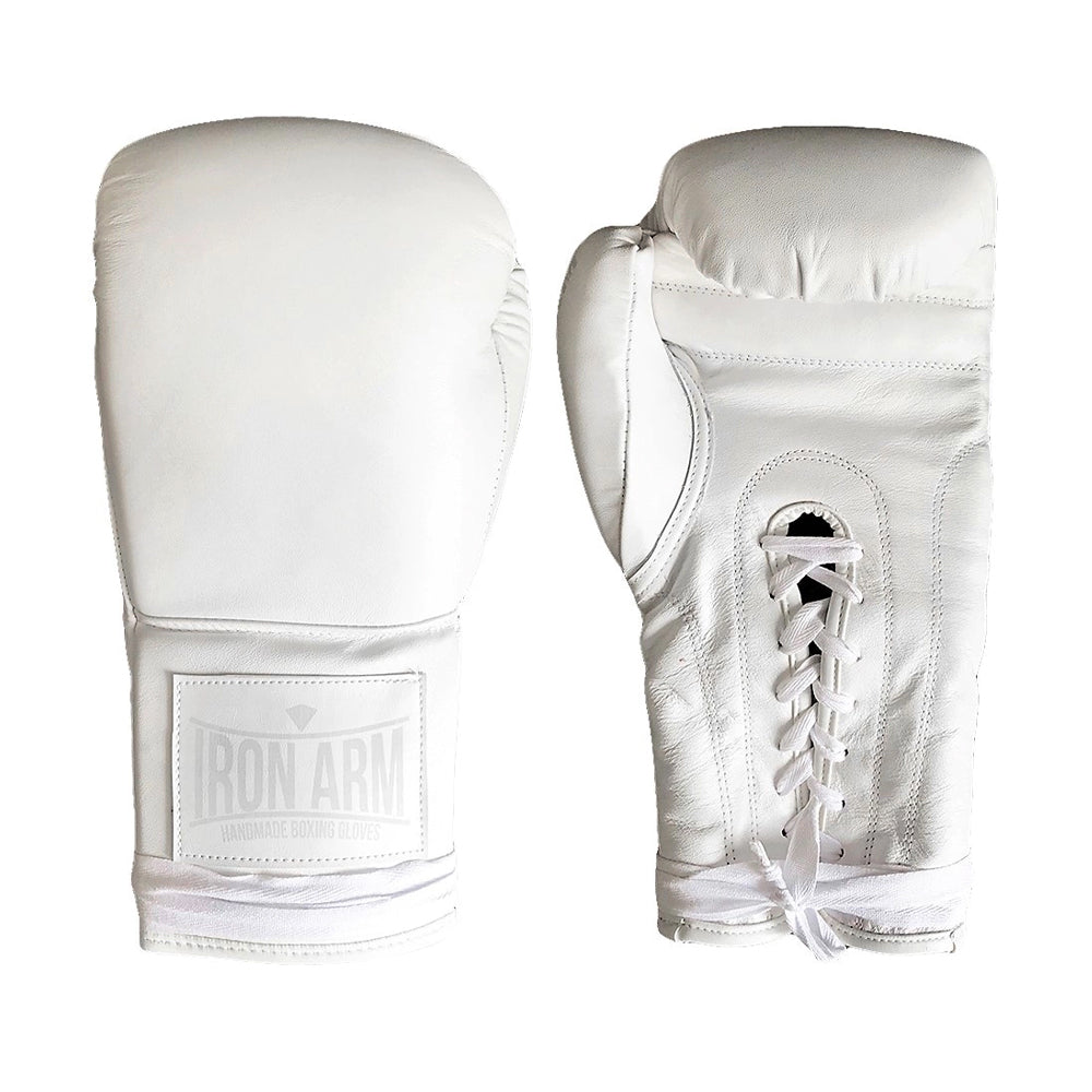Ice Pro | Genuine Leather Lace up Boxing Gloves